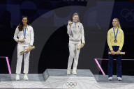 Manon Apithy-Brunet wins gold in fencing at Paris Olympics