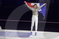 Manon Apithy-Brunet wins gold in fencing at Paris Olympics