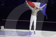 Manon Apithy-Brunet wins gold in fencing at Paris Olympics
