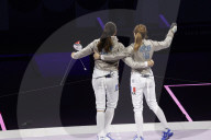 Manon Apithy-Brunet wins gold in fencing at Paris Olympics