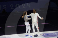 Manon Apithy-Brunet wins gold in fencing at Paris Olympics