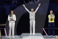 Manon Apithy-Brunet wins gold in fencing at Paris Olympics