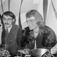 Johnny Halliday
et Sylvie Vartan, en tournee au Quebec, les 14-15-16 mars 1969
