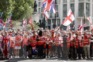 Uniting The Kingdom march and rally in London, UK.