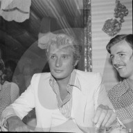 Johnny Halliday
, en tournee au Quebec, les 14-15-16 mars 1969