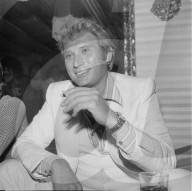 Johnny Halliday
, en tournee au Quebec, les 14-15-16 mars 1969