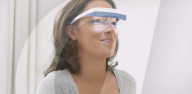Light therapy glasses to banish winter blues