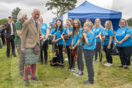 King Charles visits nature reserve in Scotland