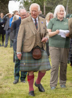 King Charles visits nature reserve in Scotland