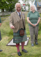 King Charles visits nature reserve in Scotland