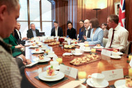 Rachel Reeves UK Chancellor of the Exchequer holds AI roundtable