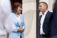 Rachel Reeves UK Chancellor of the Exchequer holds AI roundtable