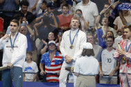 Leon Marchand wins second gold in swimming at Paris Olympics