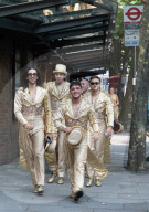 A Chorus Line outside Sadler's Wells, London, UK. 