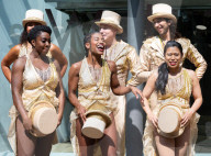 A Chorus Line outside Sadler's Wells, London, UK. 