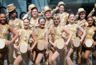 A Chorus Line outside Sadler's Wells, London, UK. 