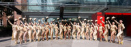 A Chorus Line outside Sadler's Wells, London, UK. 