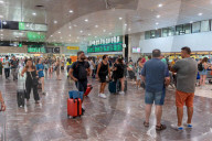 Barcelona - Summer vacation departure