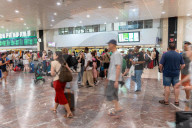 Barcelona - Summer vacation departure
