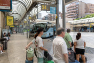 Barcelona - Summer vacation departure