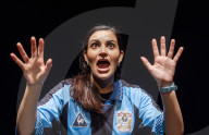 Eng-Er-Land review - why Lizzie the football fan wants to be thinner, prettier and whiter