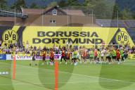 FUSSBALL - Trainingslager von Borussia Dortmund in Bad Ragaz