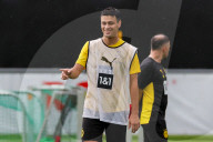 FUSSBALL - Trainingslager von Borussia Dortmund in Bad Ragaz