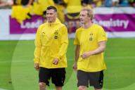 FUSSBALL - Trainingslager von Borussia Dortmund in Bad Ragaz