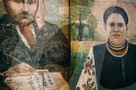 Ukraine's art evacuators: the intrepid team rescuing art from a warzone - in pictures