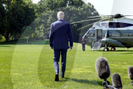 Biden departs White House