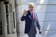 Biden departs White House