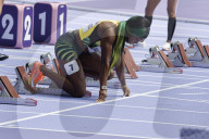 Jamaican sprinter Shelly-Ann Fraser-Pryce in Paris Olympics