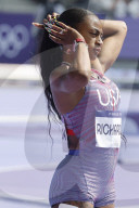 American sprinter Sha’Carri Richardson in Paris Olympics