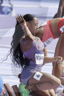 American sprinter Sha’Carri Richardson in Paris Olympics