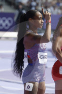 American sprinter Sha’Carri Richardson in Paris Olympics