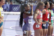 American sprinter Sha’Carri Richardson in Paris Olympics