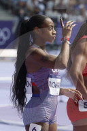 American sprinter Sha’Carri Richardson in Paris Olympics