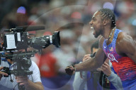 (PARIS2024) FRANCE-PARIS-OLY-ATHLETICS-100M-MEN