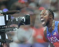 (PARIS2024) FRANCE-PARIS-OLY-ATHLETICS-100M-MEN
