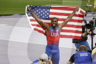 Noah Lyles wins 100-M Gold at Paris Olympics