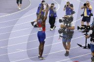 Noah Lyles wins 100-M Gold at Paris Olympics