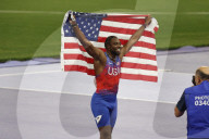 Noah Lyles wins 100-M Gold at Paris Olympics