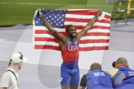Noah Lyles wins 100-M Gold at Paris Olympics