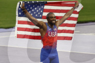 Noah Lyles wins 100-M Gold at Paris Olympics