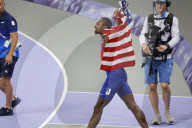 Noah Lyles wins 100-M Gold at Paris Olympics