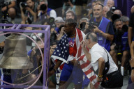Noah Lyles wins 100-M Gold at Paris Olympics