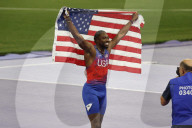 Noah Lyles wins 100-M Gold at Paris Olympics