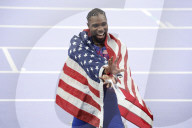 Noah Lyles wins 100-M Gold at Paris Olympics