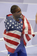 Noah Lyles wins 100-M Gold at Paris Olympics