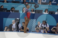 Simone Biles wins silver in floor exercise